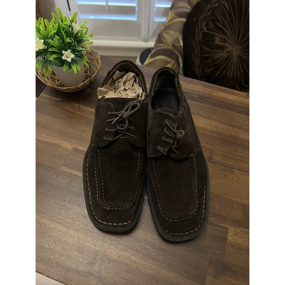 Mens Salvatore Ferragamo Brown Vintage Dress Shoe M 9 main image 5